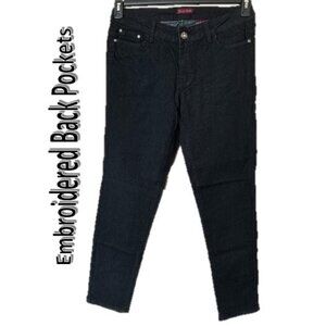 LEVANTA POMPIS Women's Black Skinny Jeans - 12